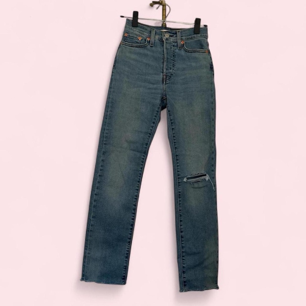 Levi's Classic Blue Straight Leg Women's Jeans